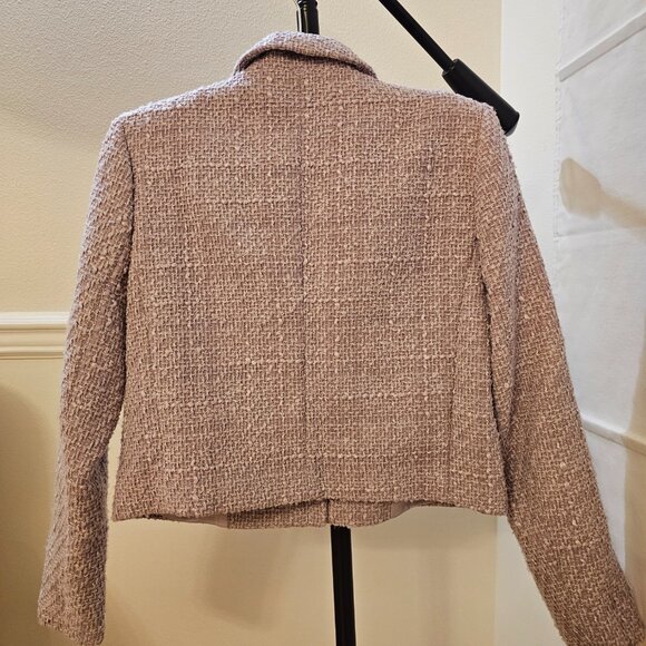 Purple tweed jacket - Picture 3 of 3